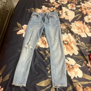 Zara light blue denim jeans size 6